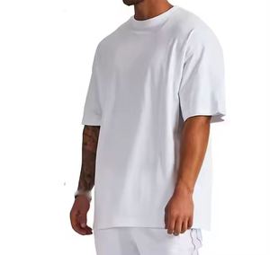 เสื้อยืดผ้าฝ้ายออแกนิกสำหรับผู้ชายเสื้อยืดแขนสั้นสำหรับผู้ชายเสื้อยืดลำลองไซส์ใหญ่พิเศษมาใหม่ล่าสุด - Product Image 2