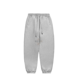 Custom Casual Thick Acid Wash Fleece Sweatpants with for Logo Drawstring Closure Breathable High Quality OEM Service - Product Image 2