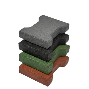 Pavimentadora de goma T-bone Dog Bone de alta calidad de fabricante de Malasia, perfecta para suelos equinos, suelos de goma resistentes y duraderos - Product Image 1