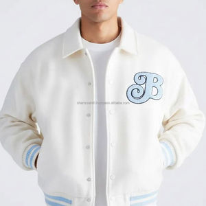 Vestes de survêtement en toile personnalisées, vêtements décontractés de haute qualité, grande taille, logo frontal pour la vente en ligne - Product Image 1