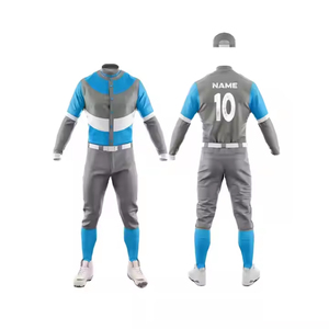 Maillot de Baseball de haute qualité pour hommes uniforme de Baseball maillot de Baseball entièrement Sublimation avec Logo et Design personnalisés à vendre - Product Image 6