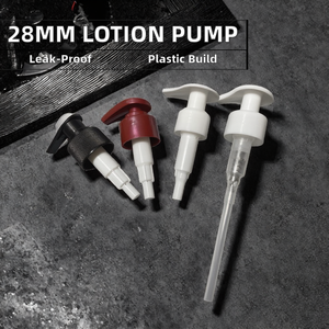 Pompe distributrice de liquide anti-déversement de haute qualité BK Brand 28/410, 100 ml, en plastique, avec clip de torsion latéral, pour flacons de lotion et cosmétiques - Product Image 3