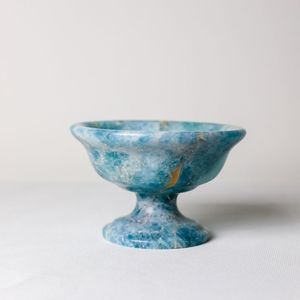 ชามผลไม้และสลัดทำจากเรซินทรงกลมขนาดใหญ่สีเขียวเป็นมิตรกับสิ่งแวดล้อมทันสมัยทำด้วยมือ - Product Image 3