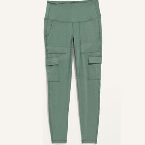 Leggings Largos de Alta Calidad para Mujer, Sólidos, Sin Costuras, de Spandex/Nailon, Transpirables, de Secado Rápido, para Fitness y Deportes - Product Image 1