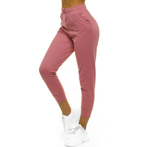 กางเกงวอร์มแฟชั่นเอวยางยืดสำหรับผู้หญิงกางเกงวอร์มพิมพ์ลายโลโก้ดีไซน์ออกแบบได้ตามต้องการ - Product Image 6