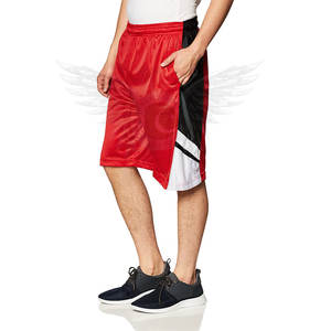 Pantalones cortos informales de verano de tendencia para hombres Logotipo personalizado Diseño de malla Patrón sólido Venta al por mayor In-Your-Requirements Cool Shorts - Product Image 2