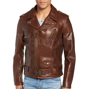 ผู้ผลิตเสื้อแจ็คเก็ตหนังจากปากีสถาน เสื้อแจ็คเก็ตหนังผู้ชายสำหรับฤดูหนาว อุ่นสบาย ราคาดีที่สุด - Product Image 4