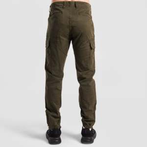 Trek Printed Cargo <b>Joggers</b> 100% Cotton <b>Slim</b> Fit Hiking Pants Zipper Decoration Dark Colored Wash Available Sizes XL 6XL Olive - Product Image 3