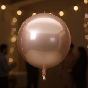 Palloncini Party Love 4D Oro Rosa 56cm Confezione da 12 Pezzi - Product Image 3