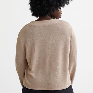 Sudadera de Invierno Unisex de Algodón para Mujer, Personalizada al por Mayor con Logotipo Impreso, Lisa, de Manga Larga y Cuello Redondo - Product Image 4