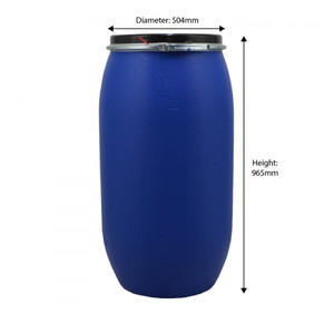 ซื้อถังเก็บของสีน้ำเงินขนาด 220 ลิตร ฝาปิดแน่นหนา รับประกัน 5 ปี ระดับความปลอดภัยสูง โครงสร้างเหล็กอัลลอยด์อะลูมิเนียมสำหรับการจัดเก็บ - Product Image 5
