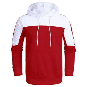 Chándal personalizado para hombre, conjunto de Sudadera con capucha de gran tamaño con logotipo estampado en blanco, Sudadera con capucha de talla grande para hombre, chándal unisex de algodón 100% para correr para hombre - Product Image 2