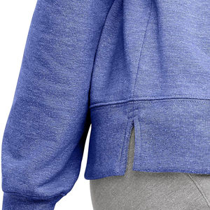 Sudadera de punto ligera de corte holgado para mujer, cuello redondo, suave y elástica, informal, para uso diario, primavera, verano, invierno - Product Image 5