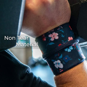 Bandes de poignet de sublimation personnalisées pour la musculation, l'entraînement en salle de sport, l'haltérophilie, le cross-fit, les sangles de poignet pour l'entraînement aux soulevés de terre, soutien de sécurité - Product Image 5