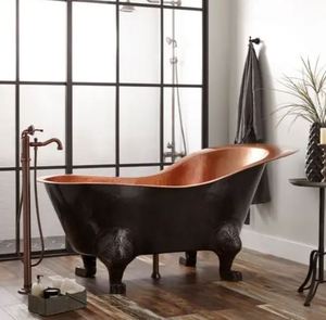 Bañera de Cobre Esculpida Moderna para Hogar, Hotel o Villa a Precio de Mayoreo, Sofisticación Esculpida, El Artesano - Product Image 4
