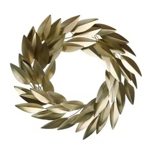 New Look Home Hotel <b>Door</b> Decor Metal <b>Wreath</b> <b>Hanger</b> in High Selling <b>Wreaths</b> <b>for</b> Wall Flower Design Round Metal - Product Image 6
