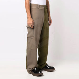 La mejor moda para hombre, ropa de calle informal, pantalones Cargo, alta calidad, 100% algodón, cómodos, recién llegados - Product Image 3