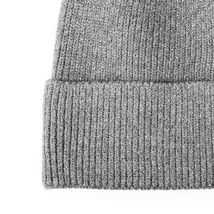 Hot Sale Plain Blank Outdoor Beanie Caps For Men And <b>Women</b> 2025 New Fashion Solid Color Knitted Beanies <b>Hat</b> - Product Image 6