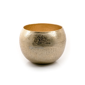 Aluminium Chocolate Serving Bowl Customized Size And Shape Serving <b>Dry</b> Fruits Dates Bowl For Home Hotel Usage - Product Image 3