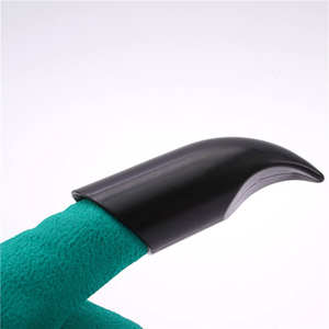 Gants de jardinage Caoutchouc Coton Cuir Durable Respirant Résistant aux épines Imperméable Robuste Flexible Confortable Protection - Product Image 2