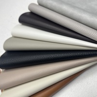 Échantillon gratuit PU Faux cuir tissu pour siège de voiture canapé PU Rexine cuir matériel Stocklot feuilles pour la décoration de meubles