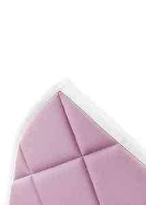 Manta de silla de montar inglesa acolchada de algodón ligero y transpirable con forro suave para mayor ajuste, estabilidad y comodidad al montar. - Product Image 3