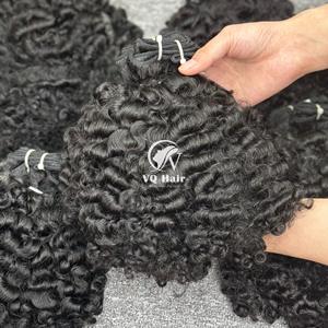 Haute qualité 100% cheveux vietnamiens crus birmans bouclés génie trame cheveux crus un donneur prix de gros Extensions de cheveux - Product Image 1