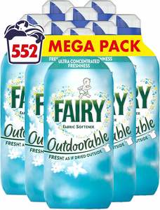 Suavizante de Telas Fairy Outdoorable, 552 Lavados (8x69), Fórmula Ultra Concentrada Para Piel Sensible, Dermatológicamente Probado - Product Image 3