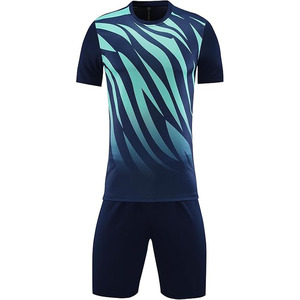 Maillot de football à faible MOQ avec short, maillot de football avec sublimation intégrale, téléchargé par Dress Sports - Product Image 1