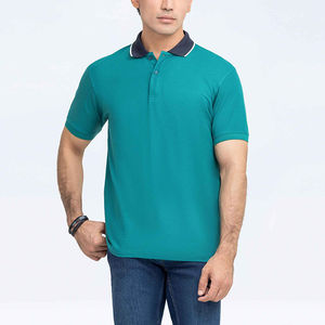 Meilleure édition de t-shirts de golf pour hommes t-shirts polo motif solide de haute qualité impression et broderie de logo personnalisé t-shirts polo à col tournant - Product Image 1