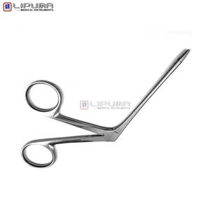 Pinzas para Oído, Instrumento Quirúrgico ORL Pediátrico, Diseño de Eje de Cocodrilo para la Eliminación de Polipos, Instrumentos Médicos - Product Image 4