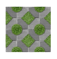 Carreaux de sol extérieurs en porcelaine rustique KC pour villas, 400x400mm, épaisseur 8,5mm, finition mate antidérapante, garantie à vie