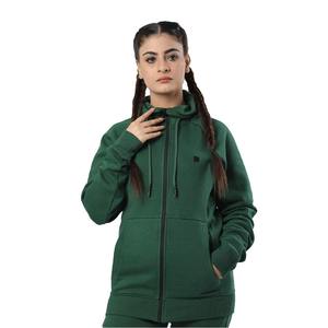 Venta al por mayor de alta calidad personalizado mujeres chándal de alta calidad MOQ cantidad logotipo personalizado OEM cremallera chándal para niñas - Product Image 2