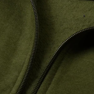 Factory Custom High Quality Windproof <b>Fleece</b> <b>Hoodie</b> Sweatpants Stand Collar Eco-Friendly Winter Sportswear Men's Sets - Product Image 2