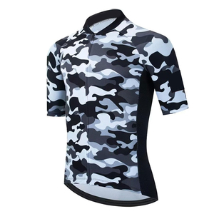 Maillots de cyclisme réversibles personnalisés pour hommes - 100% polyester, séchage rapide, respirant, écologique, personnalisable pour la vente en ligne - Product Image 4