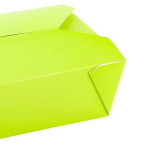 Cajas de Comida para Llevar de Papel Kraft Ecológico con Cierre de Lengüeta Resistente a los Rayos UV, Recipientes para Alimentos Calientes y Fríos con Revestimiento Resistente - Product Image 4