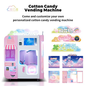 Caiyunjuan Wholesale Comercial <strong>Cotton</strong> <strong>Candy</strong> Machine Floss <strong>Cotton</strong> <strong>Candy</strong> Machine <strong>Sugar</strong> Vending Machine Solution - Product Image 3