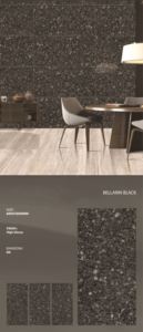 Exclusivo 600x1200mm 60x120cm GVT PGVT Porcelana negra Cerámica Azulejos vitrificados Centros comerciales de lujo Hoteles boutique - Product Image 5