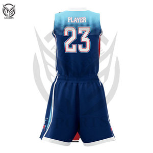 Ensemble de tenue de basket-ball réversible personnalisé en polyester 100% avec sublimation, maillot et short de basket-ball, ensemble uniforme 2026. - Product Image 6