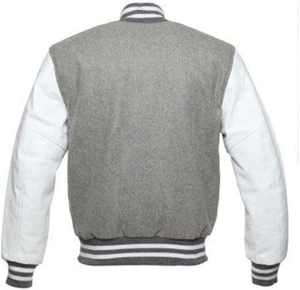 Veste universitaire confortable en cuir fabriquée en usine, unisexe, tendance, en tissu de laine respirant, veste de baseball - Product Image 6