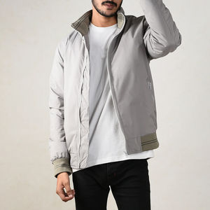Meilleure vente Veste d'hiver taille personnalisée pour hommes Usine directe Blouson bombardier avec col montant que portent les adultes Blouson bombardier pour hommes - Product Image 3