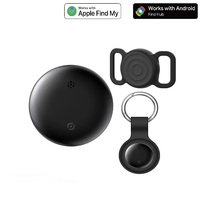 Traceur GPS sans fil double système iOS Android Findmy MFI, étanche IP67, mini, anti-perte, pour animaux de compagnie, compatible AirTag
