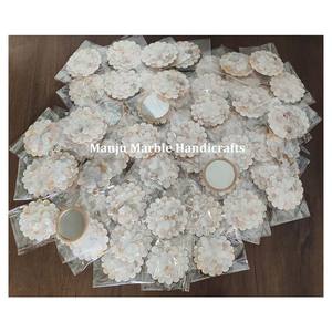 Modern <b>Clear</b> Top Quality Design Hand Curved Product Pure White Marble Inlay <b>Box</b> With Mother Of Pearl For Jewelry Decoration <b>Box</b> - Product Image 6