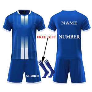 Camiseta de fútbol de manga corta para hombres y niños, uniformes de fútbol para niños y chándal para adultos y niños, conjuntos de ropa de fútbol - Product Image 2