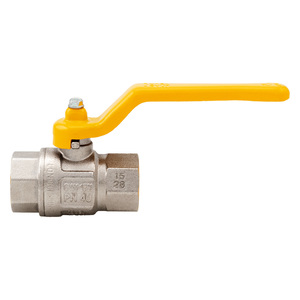 Valvola a sfera per gas con leva 1 Ff - Product Image 1