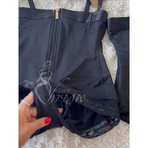 Faja <span class=keywords><strong>Colombiana</strong></span> <span class=keywords><strong>Reductora</strong></span> de Cintura Alta, Moldeadora de Cuerpo Completo, Cinturón Adelgazante para Abdomen Plano, Entrenador de Cintura y Glúteos - Product Image 2