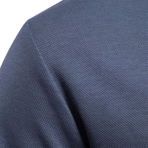 Nouvelle tendance pour hommes pulls en coton de qualité supérieure polos en tissu tricoté personnalisé polos pour hommes de grande taille - Product Image 3