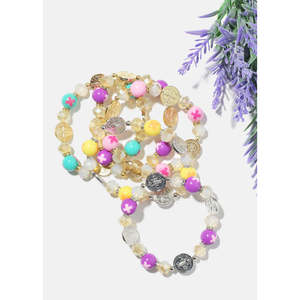 Bracciale con perline fini della collezione A3shop Saint - Product Image 1