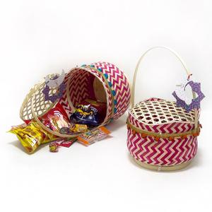 Panier cadeau en bambou écologique fait à la main pour le ramadan fabriqué au Vietnam - Product Image 3