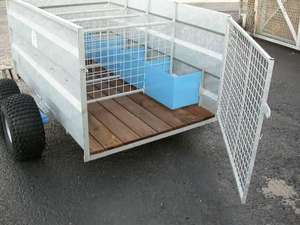 Nuevo Diseño de Alta Calidad, Remolque de Plataforma Plana de Doble Eje Original, Remolque de Acero para ATV con Luces LED, Capacidad de 2001-3000 kg, 80x61.5x32 cm - Product Image 4